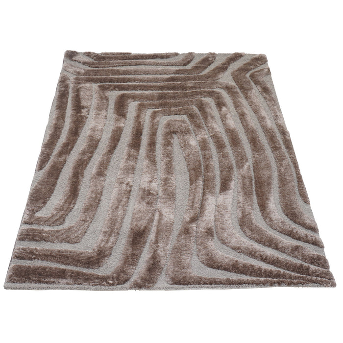 Veer Carpets - Vloerkleed Lima Bruin 200 x 290 cm