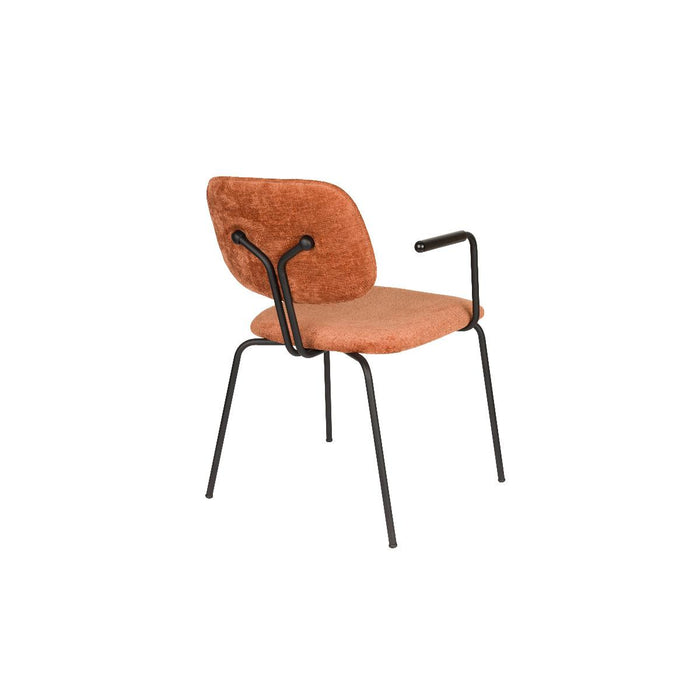 Puur Rahim armstoel - terracotta