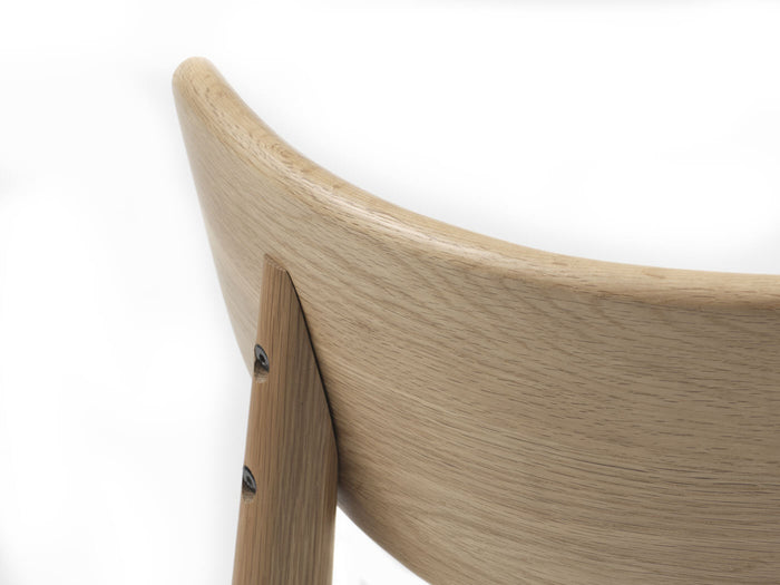 Giga Living - Eetkamerstoel Grijs Bouclé - Naturel - Elim - Set van 2