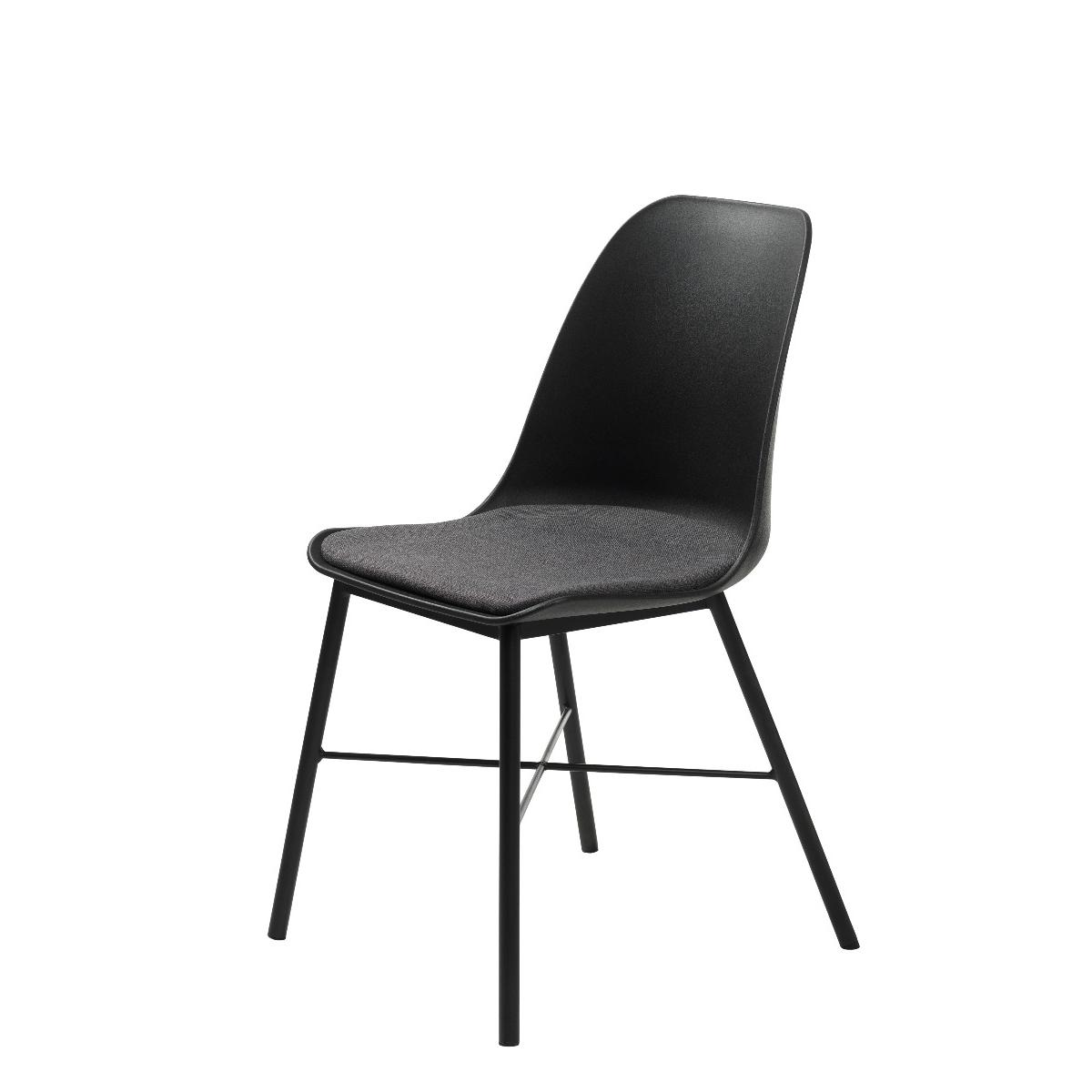 Nordic Home Rosie eetkamerstoel - zwart