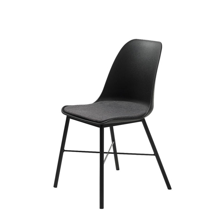 Nordic Home Rosie eetkamerstoel - zwart
