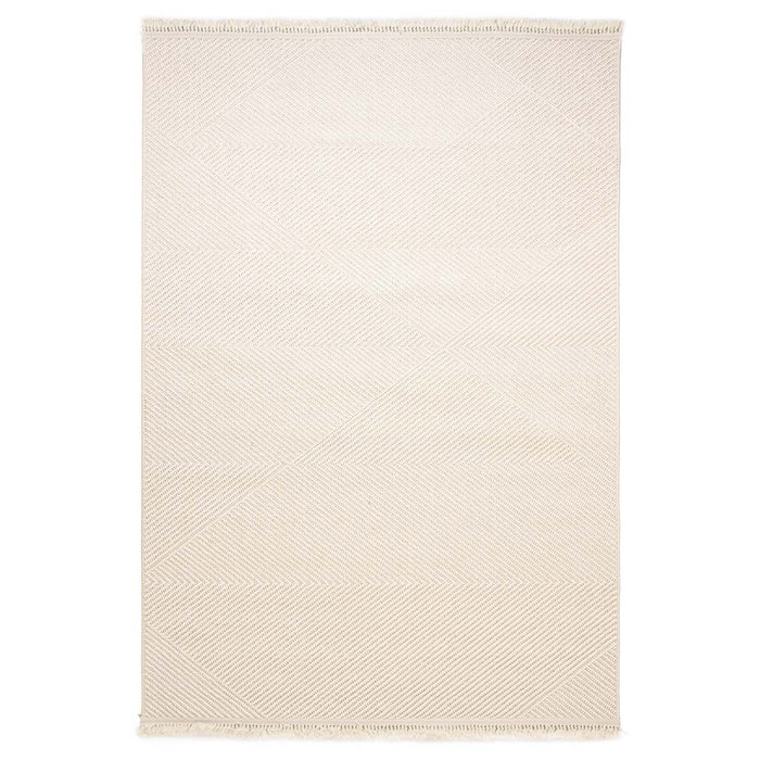 Nordic Weavers Japandi vloerkleed - Knit Zen wit - 80x150 cm