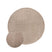 Nordic Weavers Rond vloerkleed Scandinavisch - Contour Circle beige -