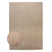 Nordic Weavers Scandinavisch vloerkleed - Contour Edge beige - 140x200
