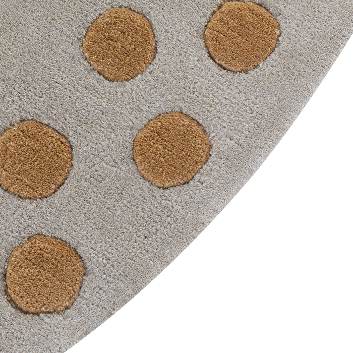 Beliani - DINO - Vloerkleed - Grijs - 100 x 160 cm - Wol