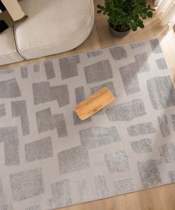 Nordic Weavers Scandinavisch vloerkleed - Contour Stone grijs - 80x150