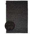 Nordic Weavers Wollen vloerkleed - Løkke zwart - 200x300 cm