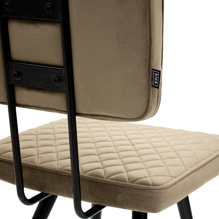 Kick eetkamerstoel Toby - Taupe