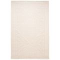 Nordic Weavers Japandi vloerkleed - Knit Diamond wit - 80x150 cm