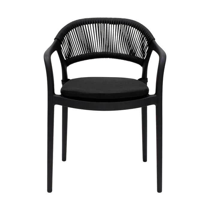 Kick tuinstoel Coco - Zwart