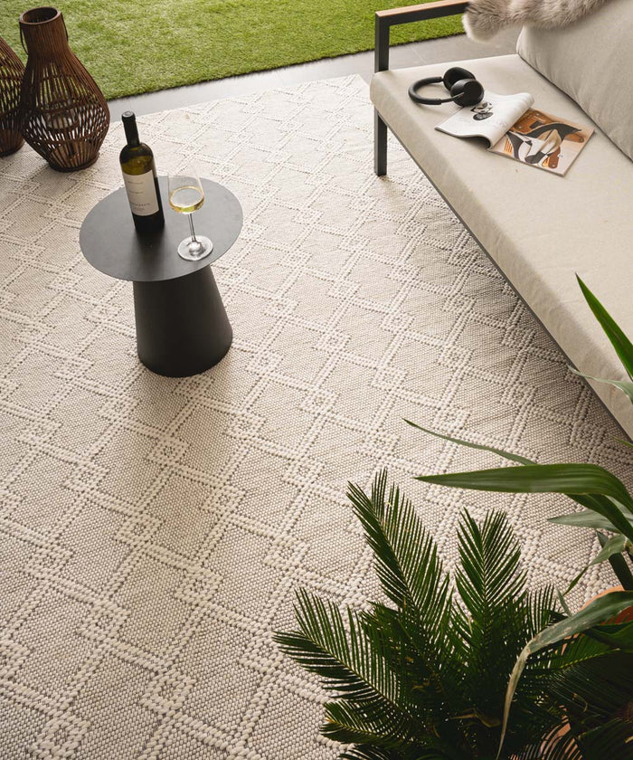 Nordic Weavers Buitenkleed - Var wit - 200x300 cm