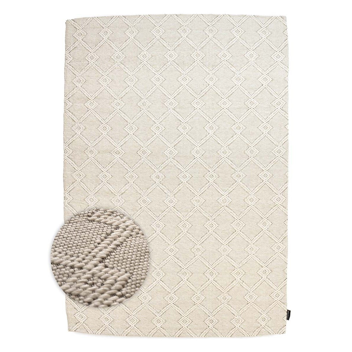 Nordic Weavers Buitenkleed - Var wit - 240x340 cm