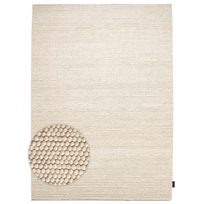 Nordic Weavers Wollen vloerkleed - Fjell wit - 240x340 cm