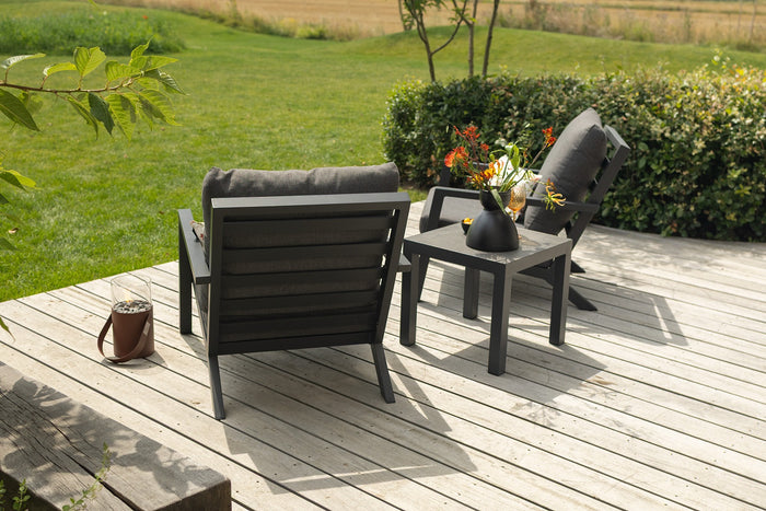 VDG Atlanta loungestoelen set + bijzettafel - 3-delig