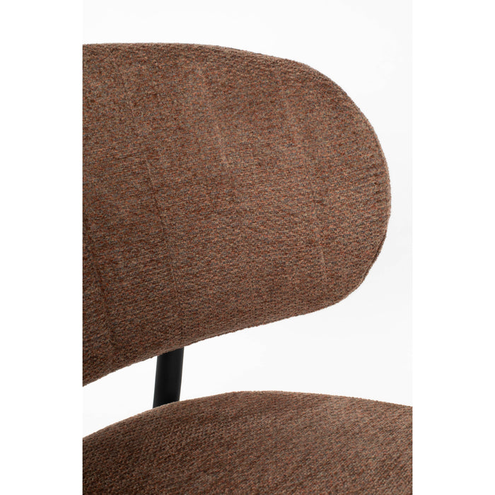 Housecraft Sanne Fauteuil Oranje Grijs - Set van 2