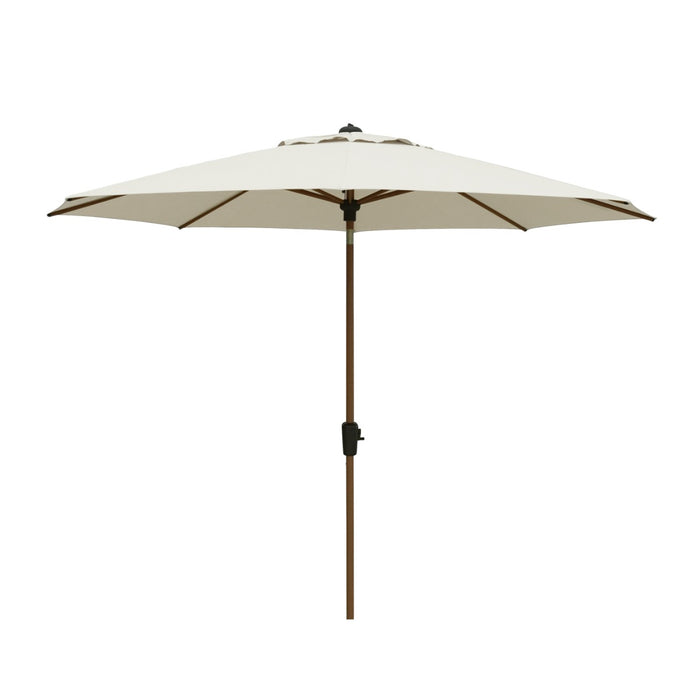 Madison Lissabon stokparasol Ø300 cm auto - mellow champagne olefin