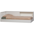 WOOOD Carter Hoekbed Links|Rechts - Grenenhout - Wit - 90x200