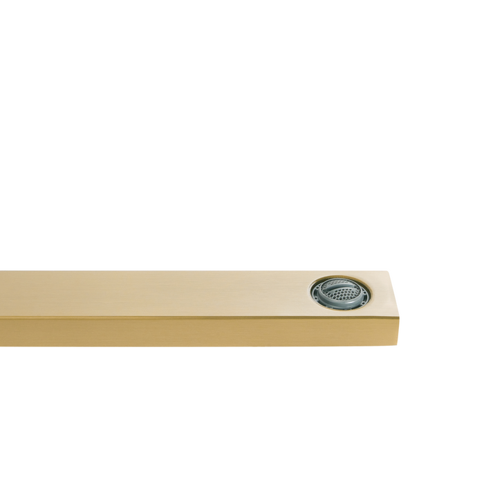 Beliani - DICHATO - Wandgemonteerde mengkraan - Goud - Messing