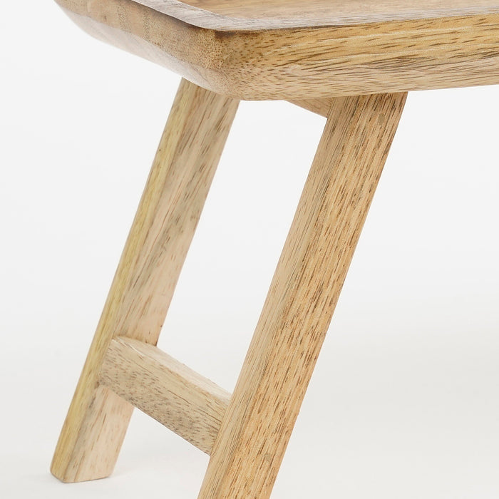 Mica Decorations Duko Dienblad - L40 x B15 x H15 cm - Hout - Bruin