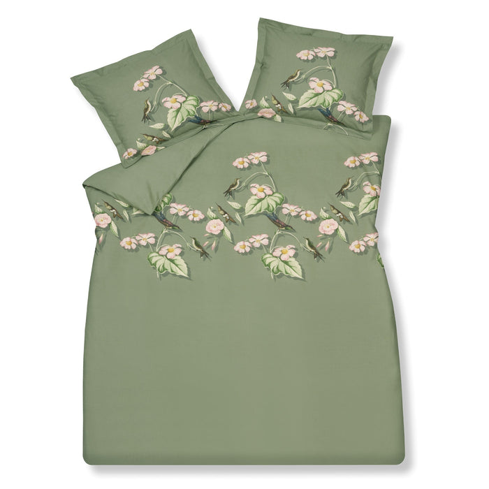 Starling Dekbedovertrek Smoke Green | 240 x 200|220 cm | Groen