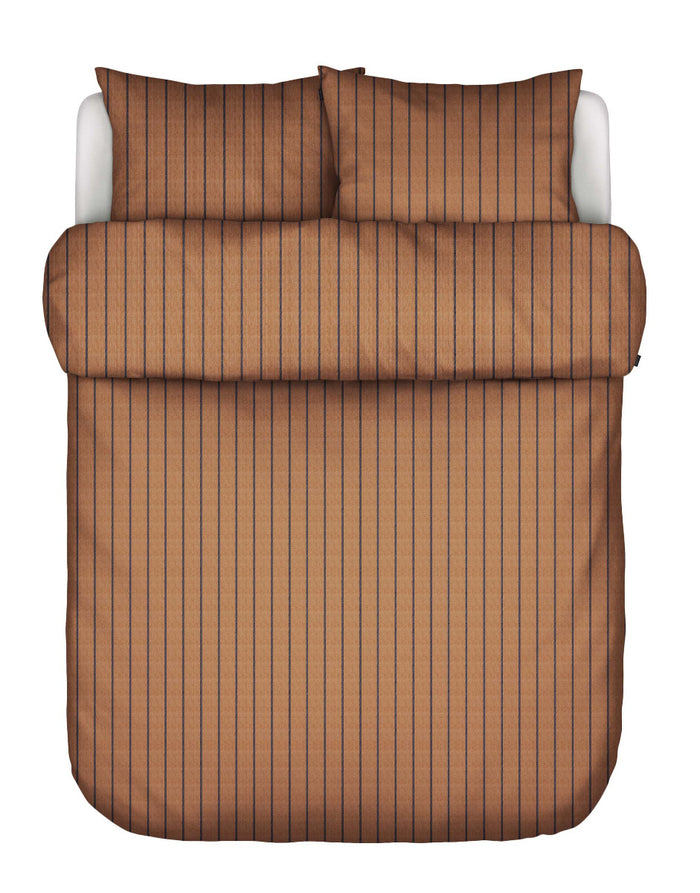 Marc O'Polo Dekbedovertrek Hennep Tencel Torsken - warm pecan