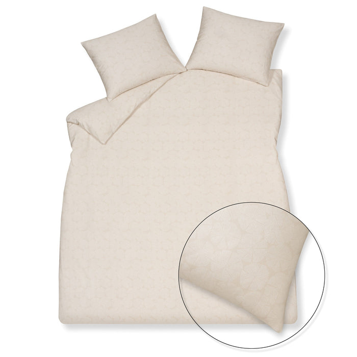 Pure 93 Dekbedovertrek Stone | 200 x 200|220 cm | Beige | Satijnkatoen