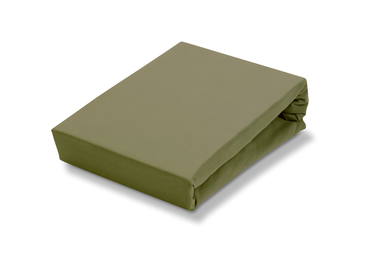 Jersey Supreme Hoeslaken Martini Olive | 140-160 x  200-220 cm | Groen
