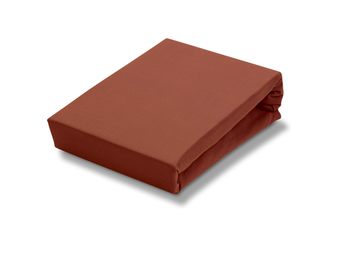 Jersey Supreme Hoeslaken Rusty Brown | 180-200 x  200-220 cm | Bruin