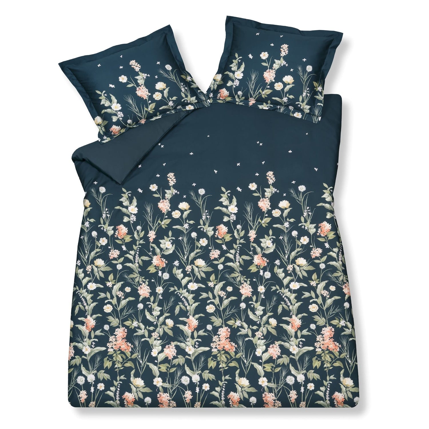 Dark Midnight Dekbedovertrek Blue Ink | 140 x 200|220 cm | Blauw