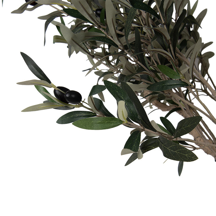 Clayre & Eef Kunst Olijfboom 240 cm Groen Kunststof