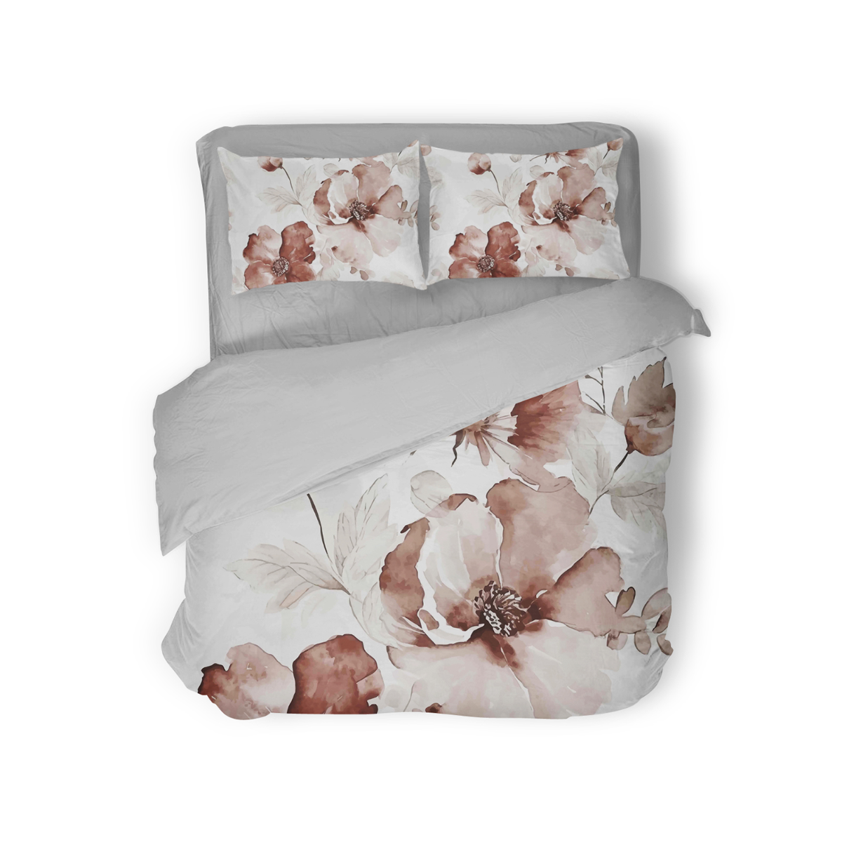 Eleganzzz Dekbedovertrek Micropercal Dusky Dreams - multi