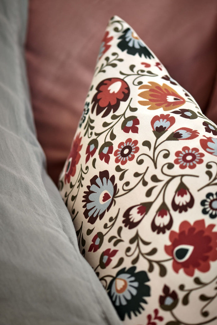 Pure 84 Dekbedovertrek Thyme | 140 x 200|220 cm | Groen | Satijnkatoen