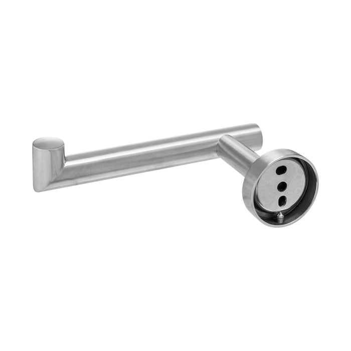 XIVADA Toiletrolhouder Mano - Inclusief schroefset - Rvs - Zilver