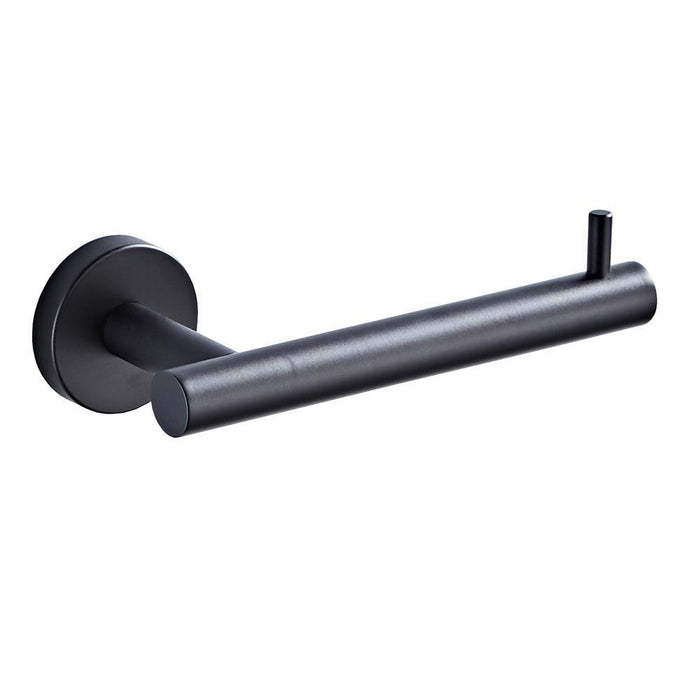 XIVADA Toiletrolhouder Juna - Zelfklevend - Rvs - Zwart