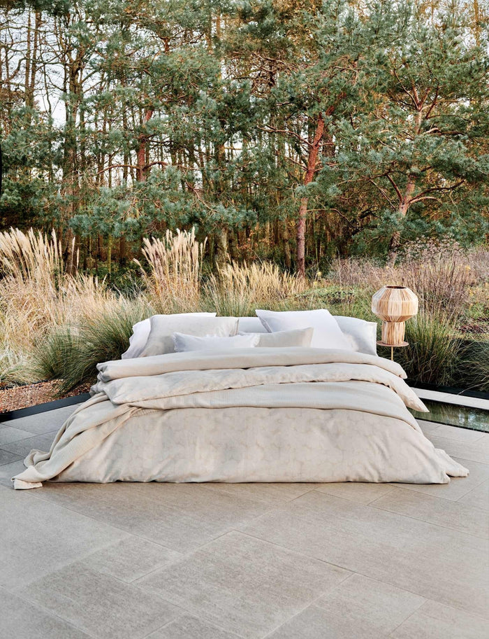 Pure 93 Dekbedovertrek Stone | 240 x 200|220 cm | Beige | Satijnkatoen