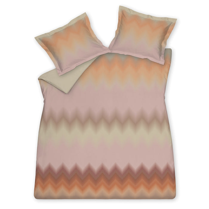 Dynamic Dekbedovertrek | 240 x 200|220 cm | Roze | Oranje