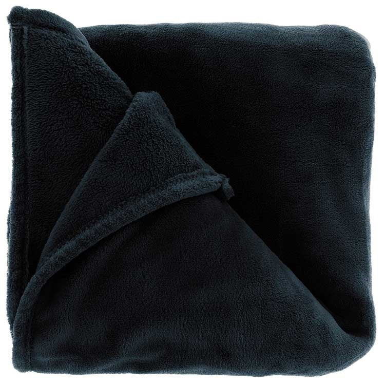 Unique Living - Plaid Claudi - 130x160cm - Black