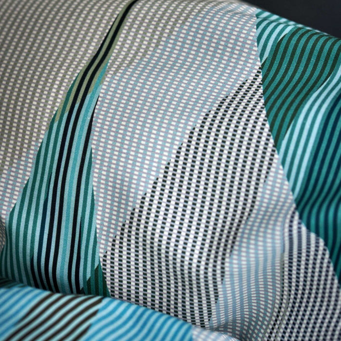 Urban Dekbedovertrek | 140 x 200|220 cm | Groen | Blauw | Satijnkatoen