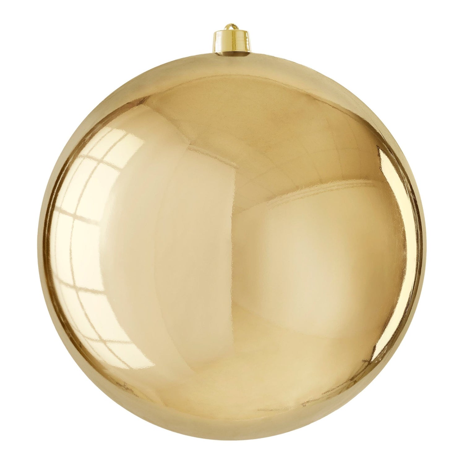 Mica Decorations Vaas Bauble - 50x50x50 cm - Polystryreen - Goud