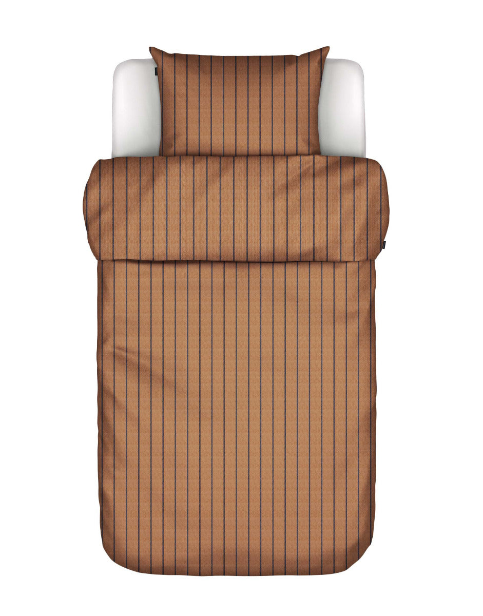 Marc O'Polo Dekbedovertrek Hennep Tencel Torsken - warm pecan