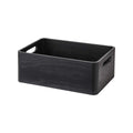 Opbergbox Rechthoek Cole Black | Zwart | Hout