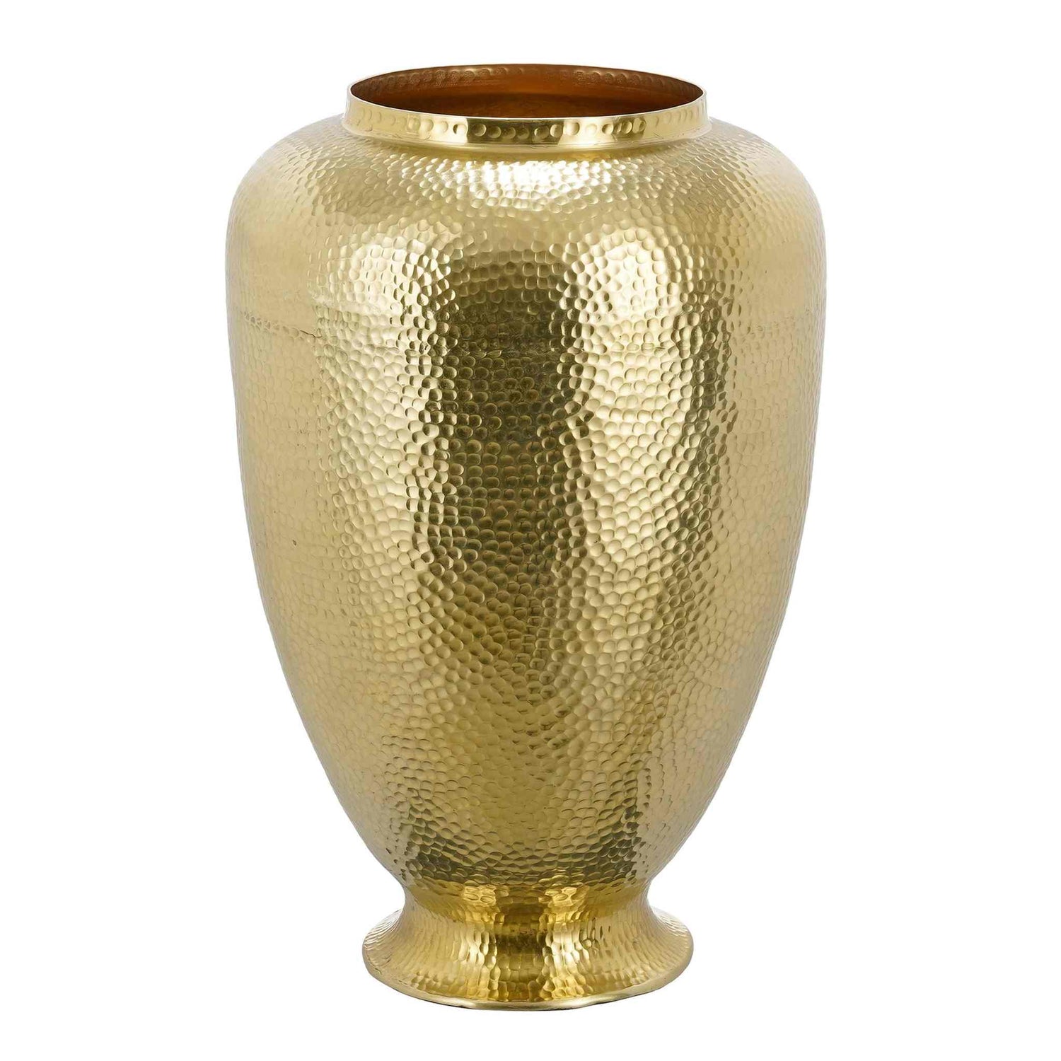 Mica Decorations Vaas Randy - 32x32x46 cm - Aluminium - Goud