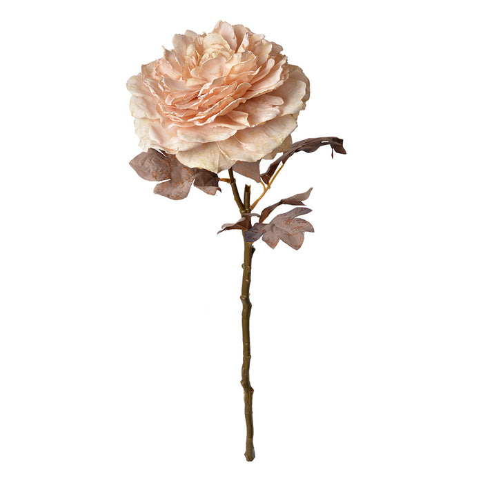 Clayre & Eef Kunstbloem Roos 60 cm Roze Kunststof