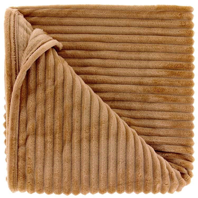 Unique Living - Plaid Dez - 150x200cm - Camel