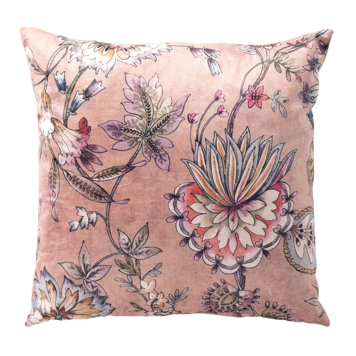 Dutch Decor sierkussen Flore - 45x45 cm Misty Rose