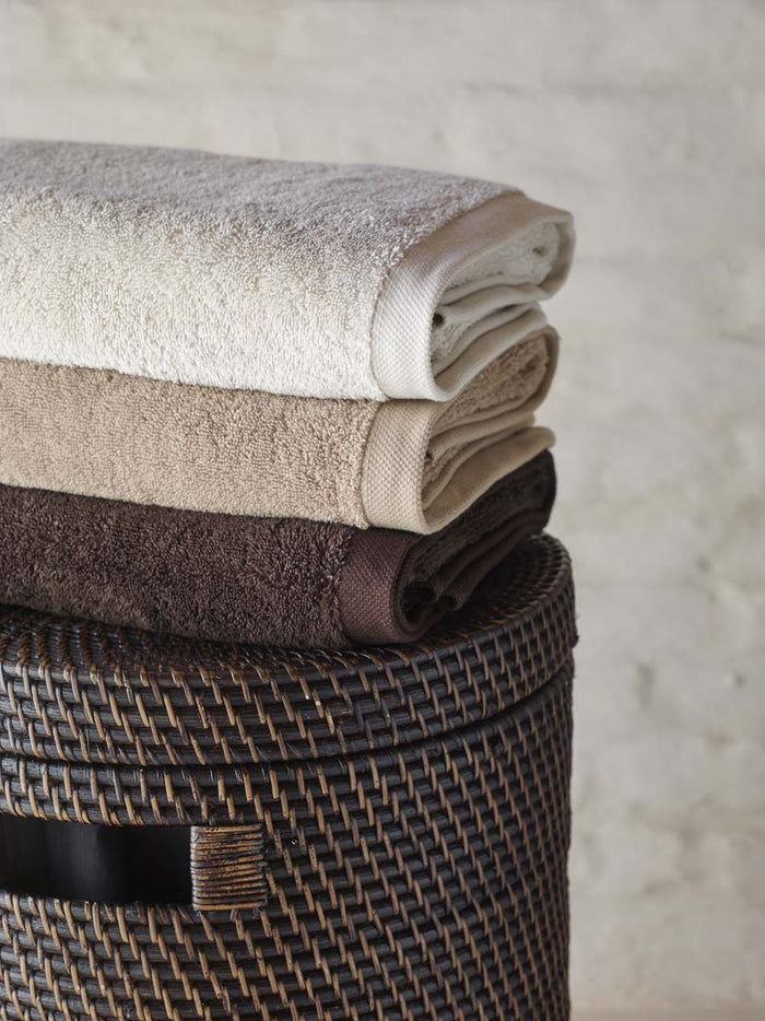 London Gastendoek Pecan | Bruin | Katoen