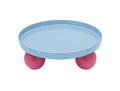 present time - Tray Double Funky Round
