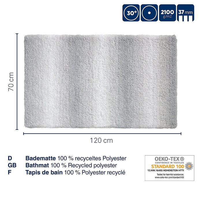 Kela Badkamer - Ombre Badmat 120x70 cm