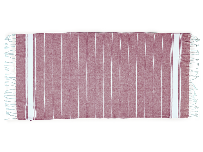 Eleganzzz Hamamdoek 90x180cm - red