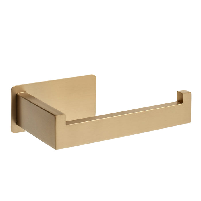 XIVADA WC rolhouder Luca - Zonder Boren - Rvs - Zelfklevend - Goud